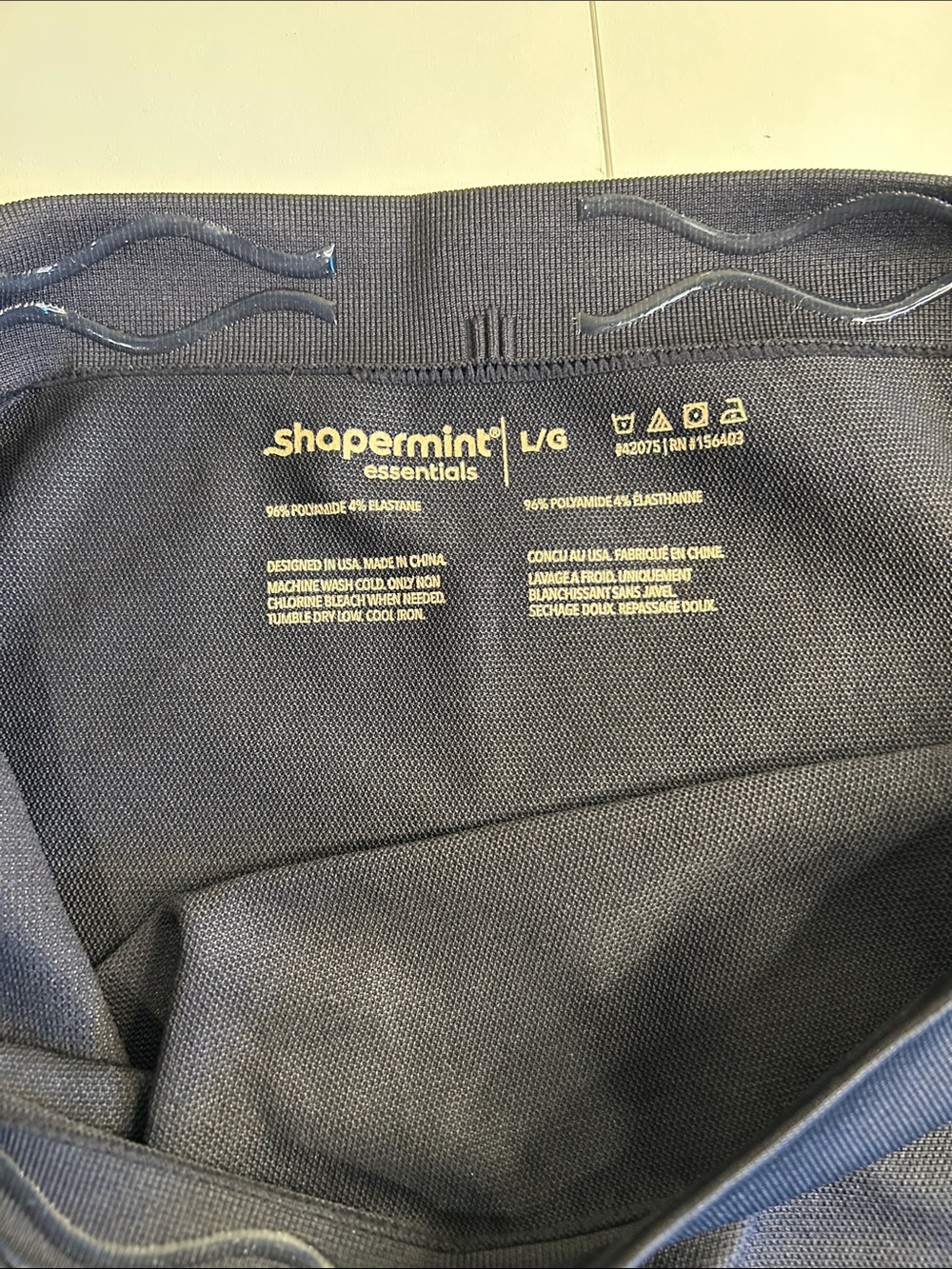shapermint Essentials black Leggings - Stretchy Active Bottoms high waist tummy